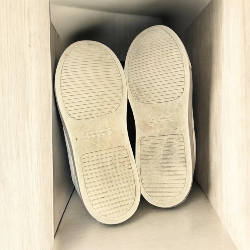 Tory Burch Womens Amalia Sneaker White Calf Leather Shoes Sneakers size 7❌SOLD❌ - Picture 5 of 6
